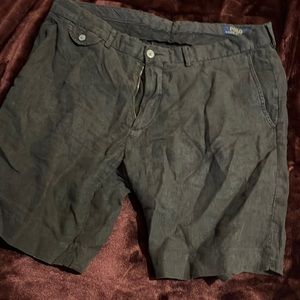 Mens Ralph Lauren above the knee linen shorts